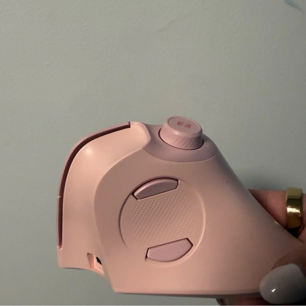 Ergonomic Pink Wireless Mouse